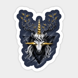 Deer Unicorn Sticker